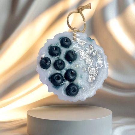 Handcrafted Blueberry Agate Fragrance Soy Wax Sachet Set of 2